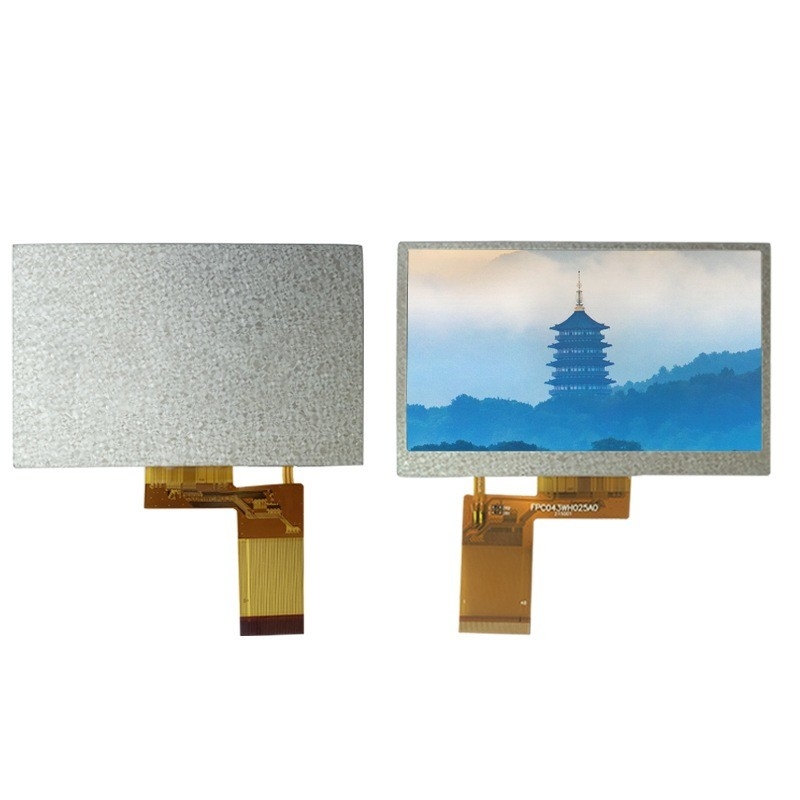 TFT LCD display 4.3 Inch HD Industrial Digital  Door Lock 480x272 Customized