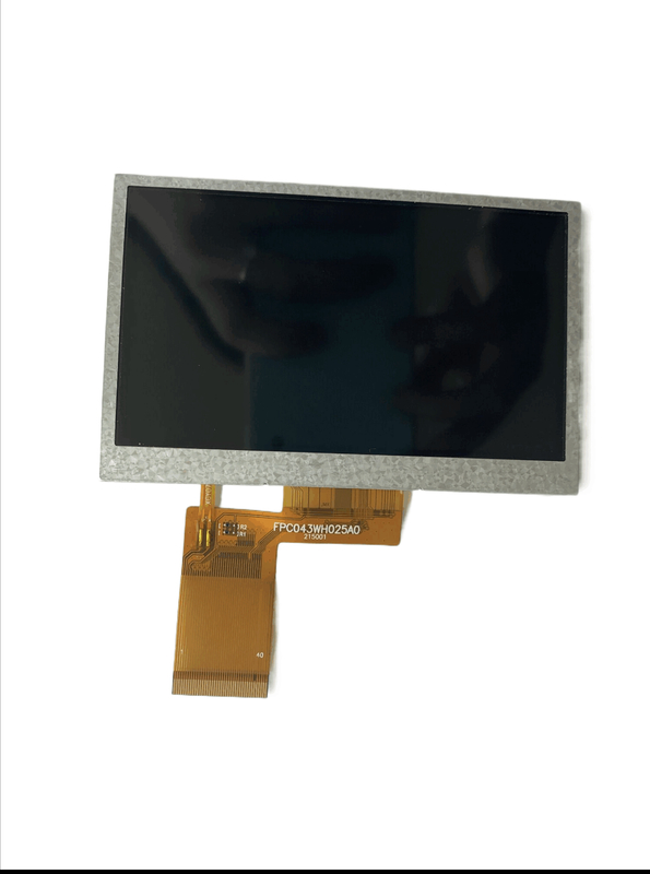 TFT LCD display 4.3 Inch HD Industrial Digital  Door Lock 480x272 Customized