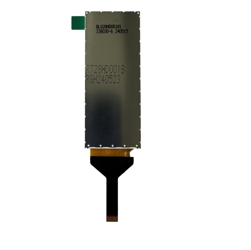 IPS LCD Display 2.86 Inch Long Strip Display 376*960 Resolution Instrument LCD