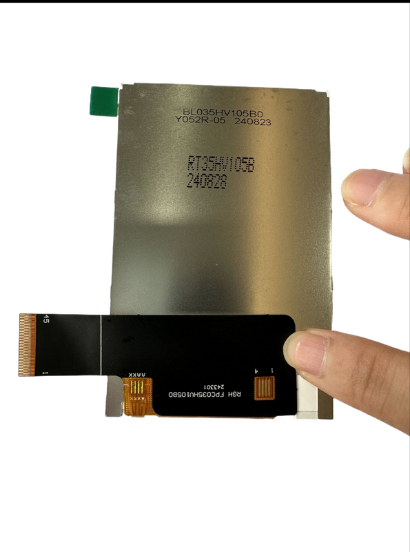 3.5 Inch IPS LCD Display Resolution 320（RGB）X 480 Interface SPI  Luminance 480CD/M2 Lcd Display