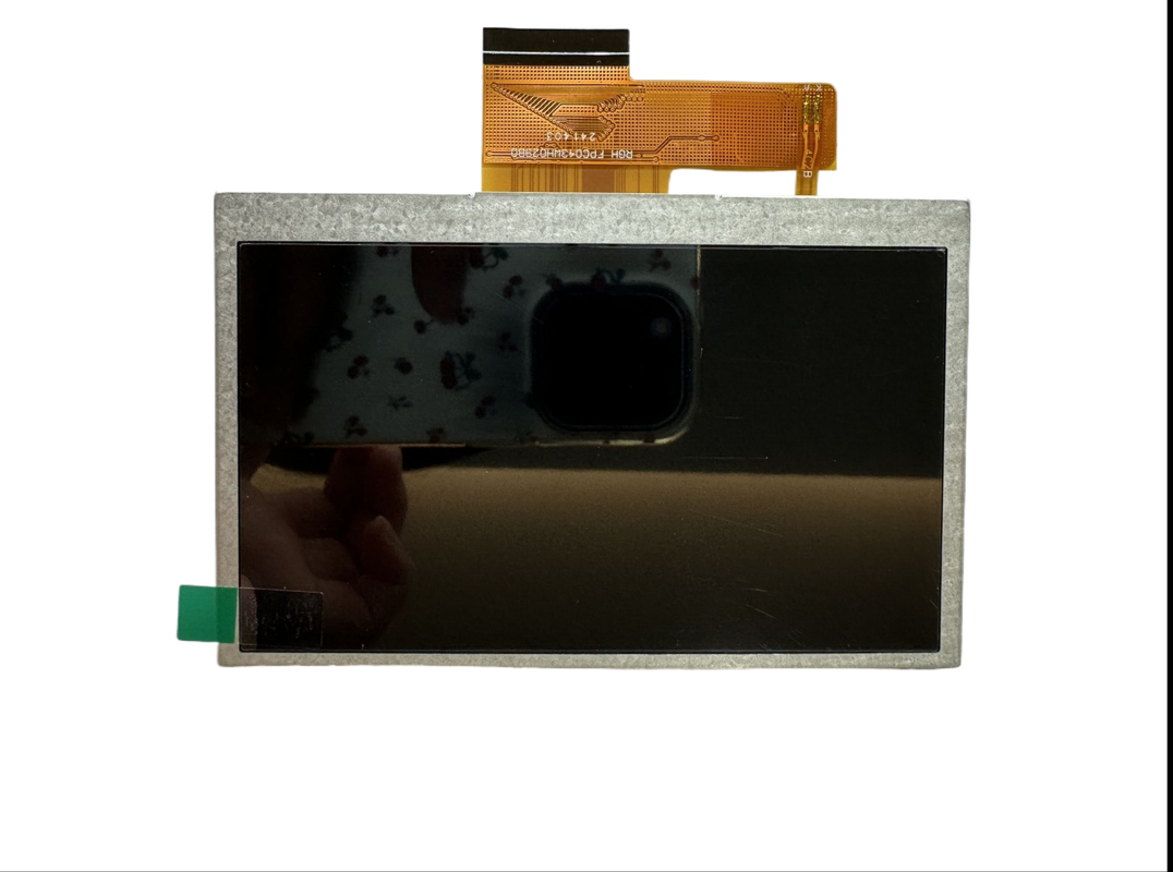 IPS TFT LCD Display 4.3 Inch LCD 480*272 Support Differentiated Vehicle LCD Display With 300cd/M Brightness