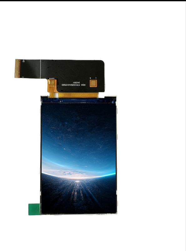 3.5 Inch IPS LCD Display Resolution 320（RGB）X 480 Interface SPI  Luminance 480CD/M2 Lcd Display