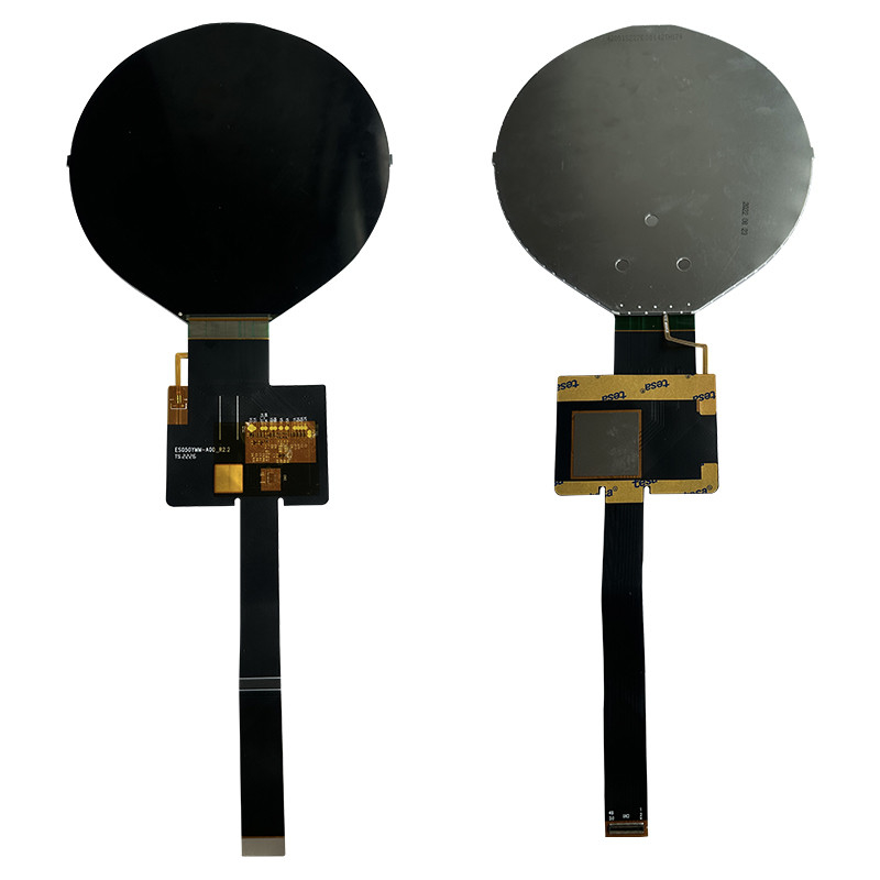 Round 5.0 Inch Lcd Screen 1080*1080 MIPI Interface IPS Circular Tft Lcd Module Panel