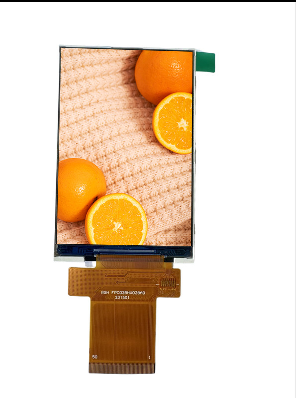 TFT LCD Display Industrial Digital HD Screen 3.5 Inch 320x480 Customized Response Time 16ms