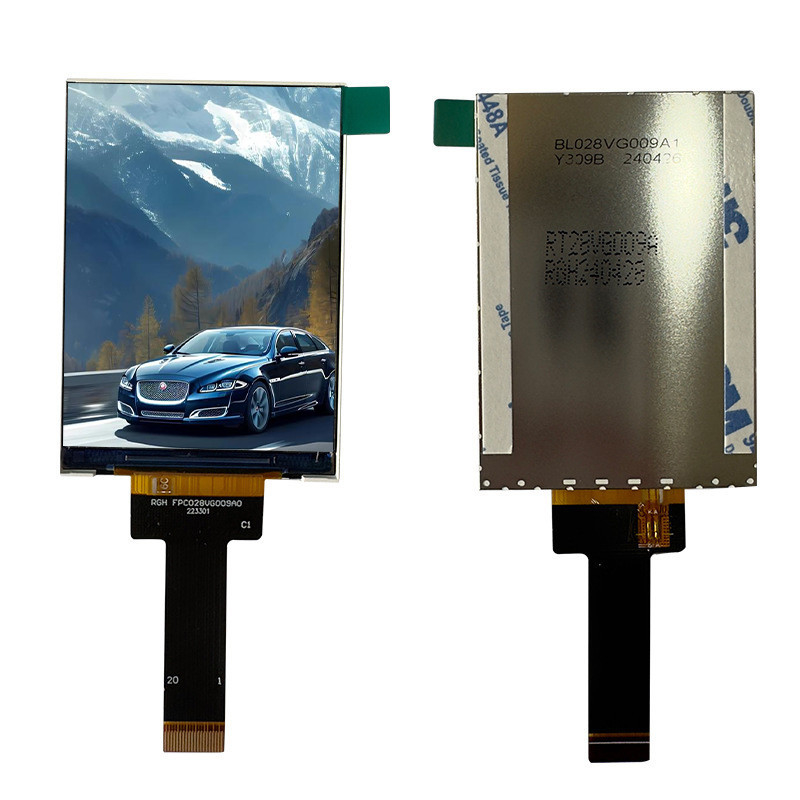2.8 Inch IPS TFT LCD Display 480*640 Resolution LCD Screen With 500cd/M2 Luminance