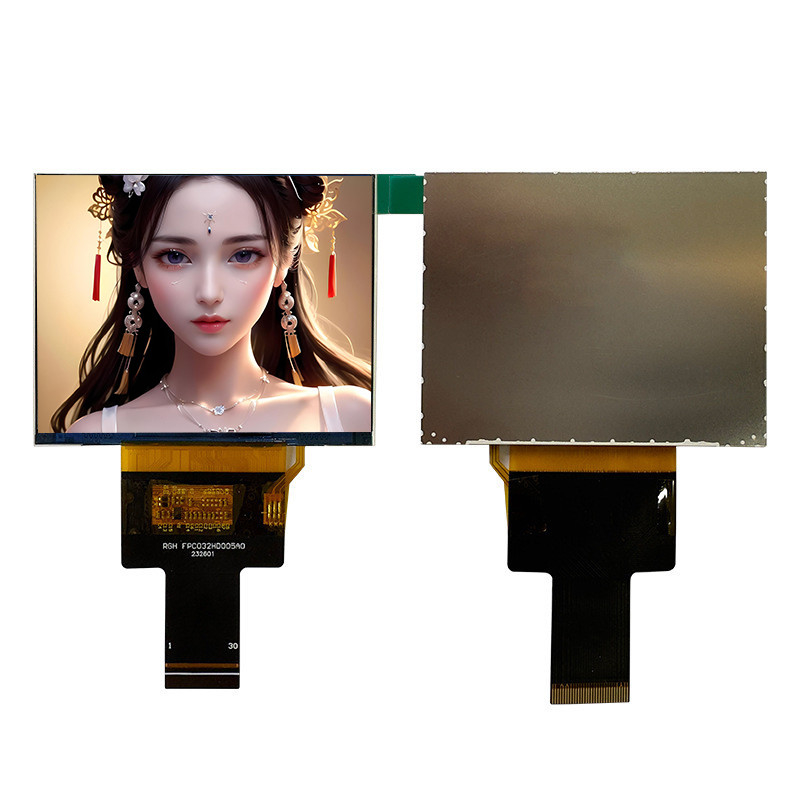 3.2 Inch MIPI Interface IPS 1024x768 LCD TFT Screen Display 12LEDS Backlight With 500cd/M2 Luminance