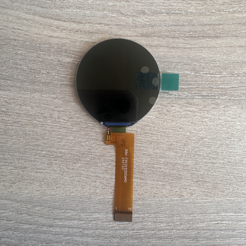 Módulo de Display LCD TFT Transmissivo de 1,52 polegadas 360x360 com Driver ST77916, Brilho de 580 cd/m²
