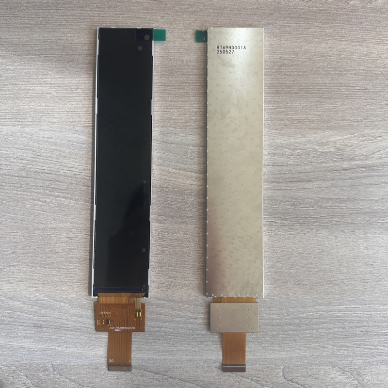 6.9'' TFT LCD Display Module, 280x1424 Resolution, ST7703I-G5-DP Driver, High Contrast 1200:1, Wide Temperature Range