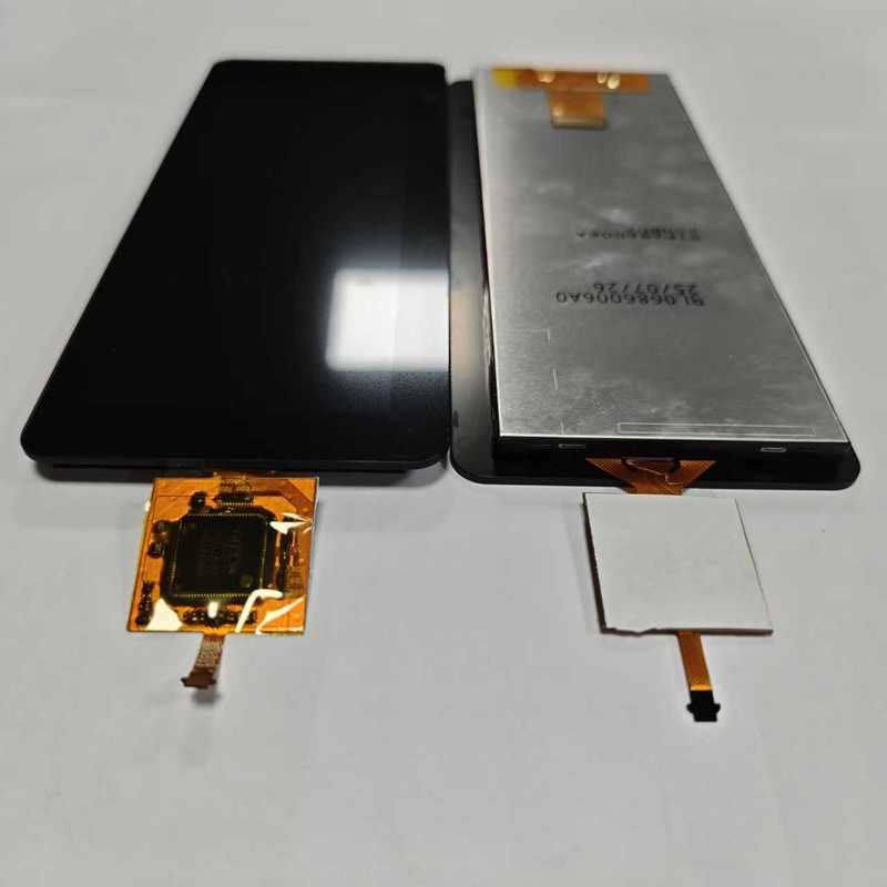 6.8-Inch 480x1280 TFT LCD Display Module with Capacitive Touch Panel , FL7705 Driver , Wide Temperature Range