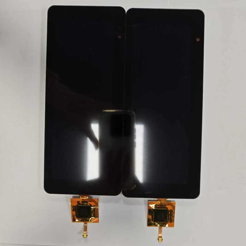 6.8-Inch 480x1280 TFT LCD Display Module with Capacitive Touch Panel , FL7705 Driver , Wide Temperature Range