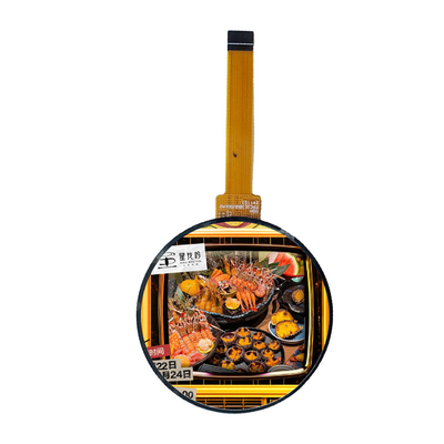 1.38 polegadas Círculo OLED LCD Display Brilho 380cd/M2 240x240RGB