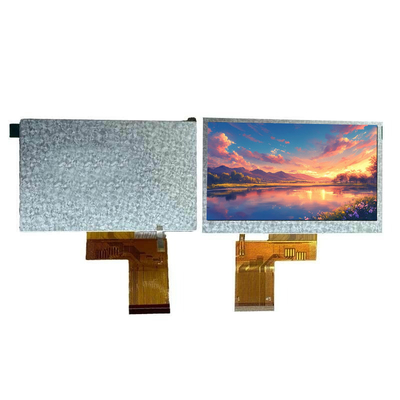 Módulo de exibição LCD TFT de 4,3 polegadas RGB 24BIT 10LED para veículo diferenciado