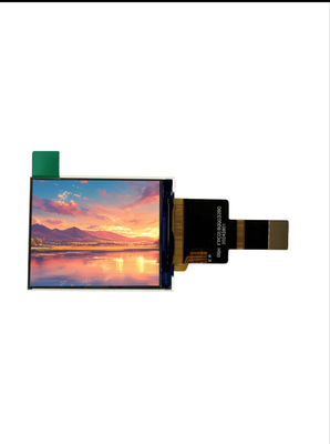 Exibição LCD TFT 1.8 polegadas ISO9001 128x160 ST7735P3 MCU Interface 500cd/M2 Luminância