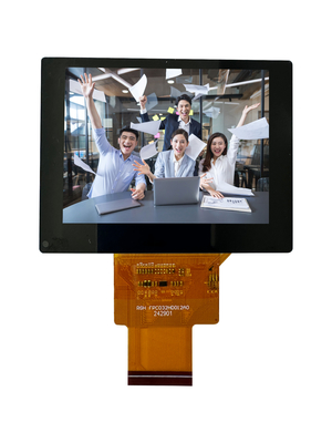3.2 polegadas 1024×768 IPS TFT LCD Touch Screen Module com tensão de toque resistente para lógica 2.5v-3.3v