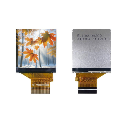 Módulo de Display LCD TFT de 400 cd/m2, Interface SPI Módulo de Ecrã LCD de 1,3 polegadas