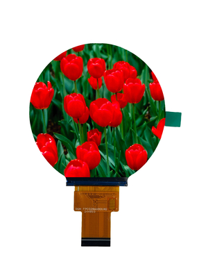 Display LCD TFT redondo de 480*480 pontos com interface MIPI
